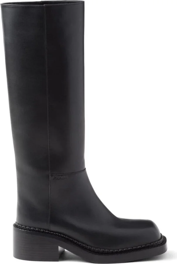 Prada Leather Boots - Image 2