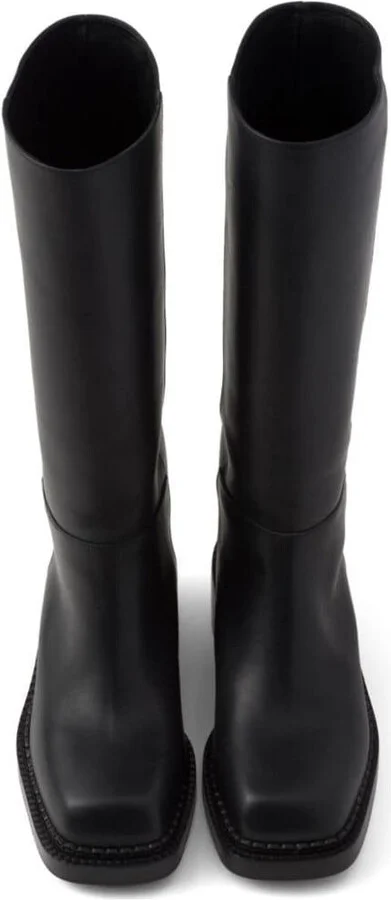 Prada Leather Boots - Image 4