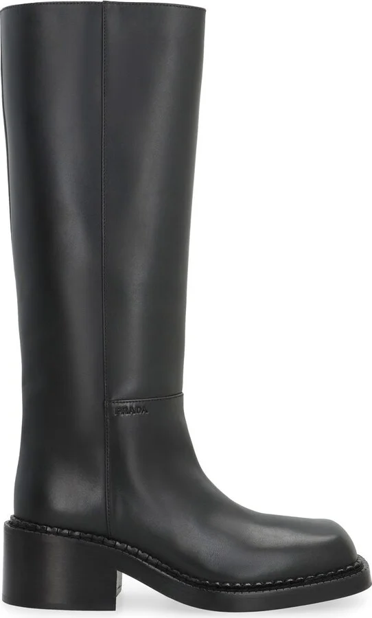Prada Leather Boots - Image 2