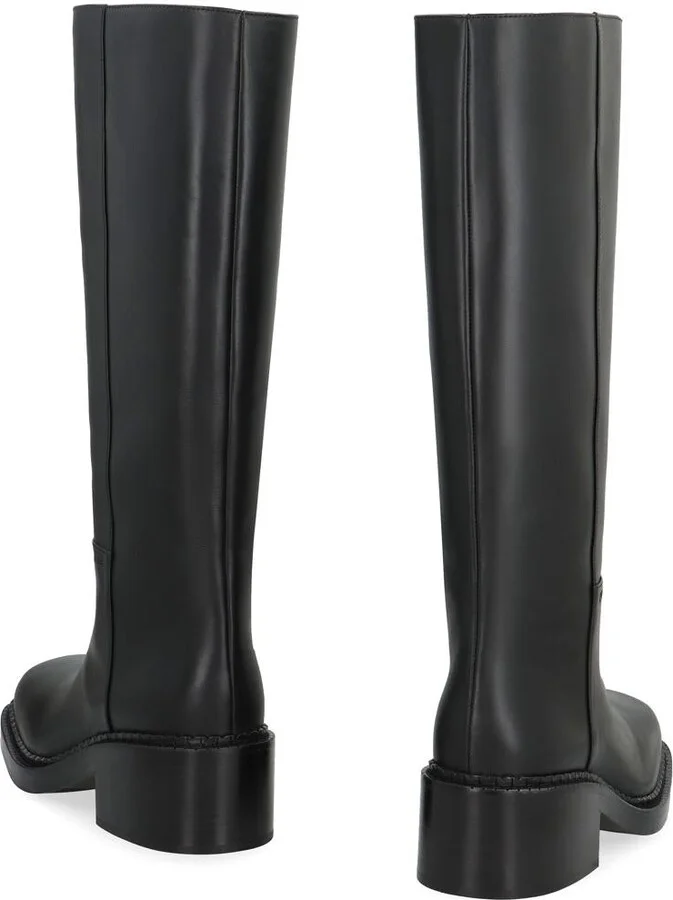 Prada Leather Boots - Image 4