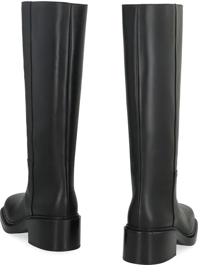 Prada Leather Boots - Image 4