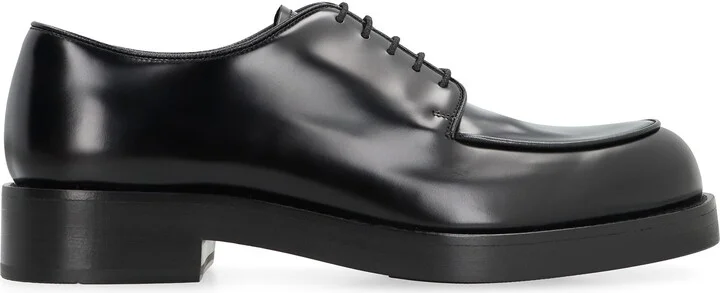 Prada Leather Lace-Up Shoes - Image 2