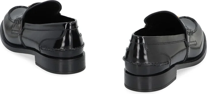 Prada Leather Loafers - Image 4