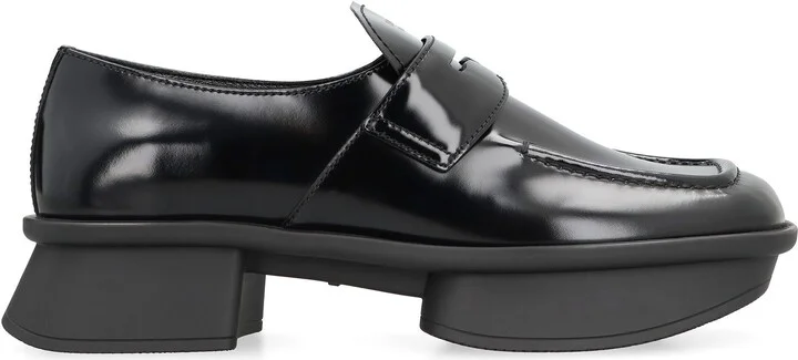 Prada Leather Loafers - Image 2