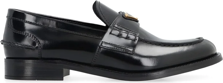 Prada Leather Loafers - Image 2