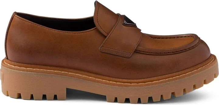 Prada Leather Loafers