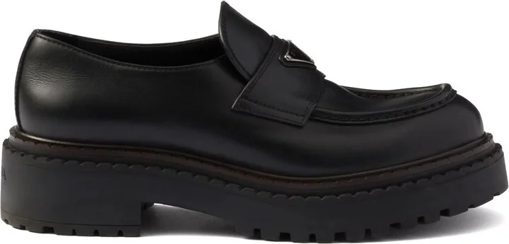 Prada Leather Loafers