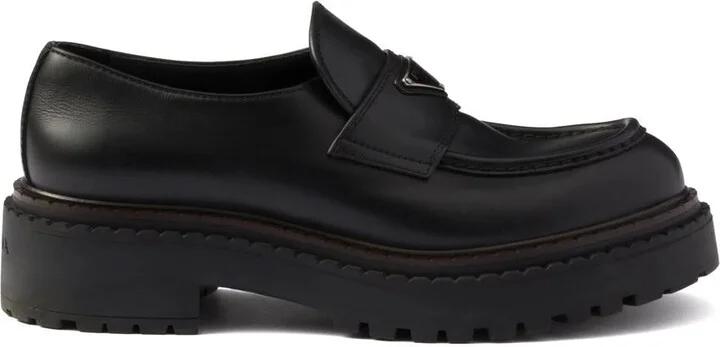 Prada Leather Loafers