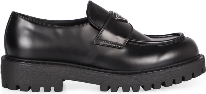 Prada Leather Loafers