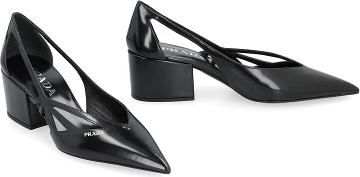 Prada Leather Pumps - Image 3