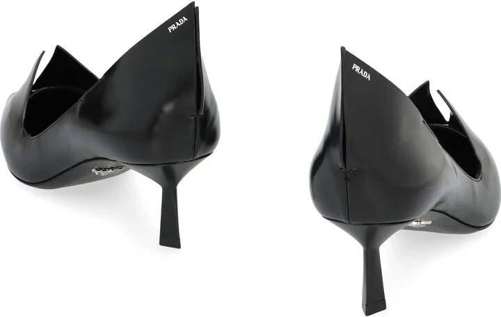 Prada Leather Pumps - Image 4