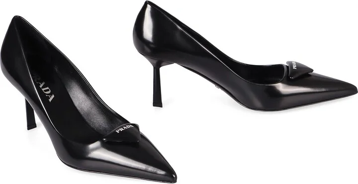 Prada Leather Pumps - Image 3