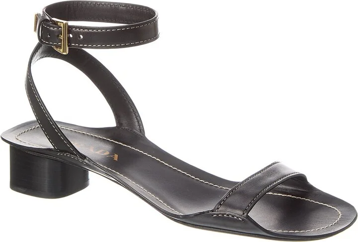 Prada Leather Sandal