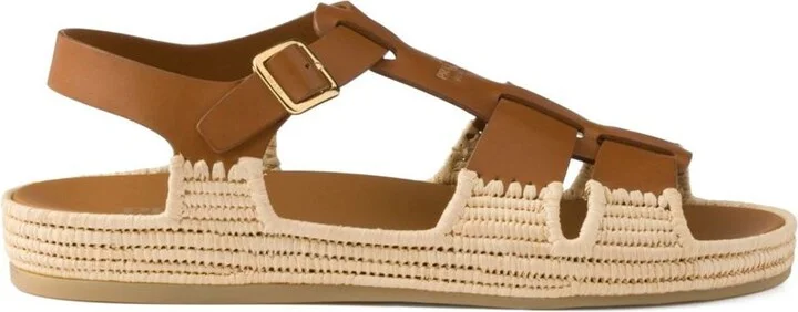 Prada Leather Sandals