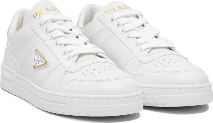 Prada Leather Sneakers - Image 2