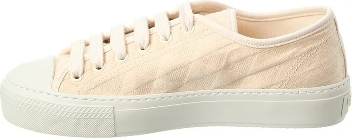 Prada Logo Canvas Sneaker - Image 2