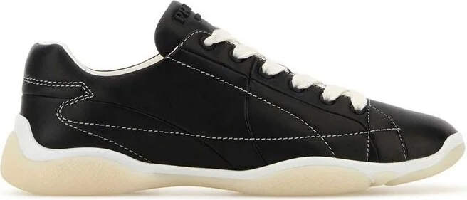 Prada Logo Detailed Lace-Up Sneakers