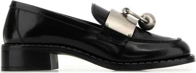 Prada Logo Detailed Slip-On Loafers