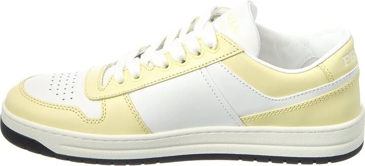 Prada Logo Leather Sneaker - Image 2