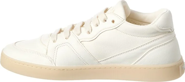 Prada Logo Leather Sneaker - Image 2