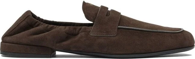 Prada Logo-Printed Loafers