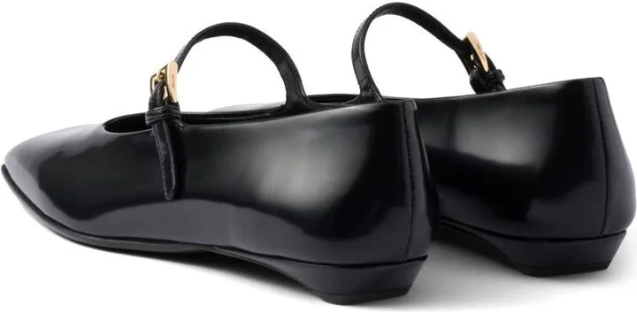 Prada Mary Jane Ballerina Shoes - Image 3