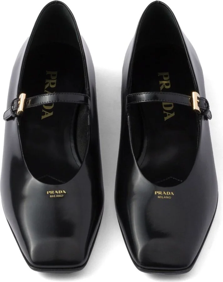 Prada Mary Jane Ballerina Shoes - Image 4