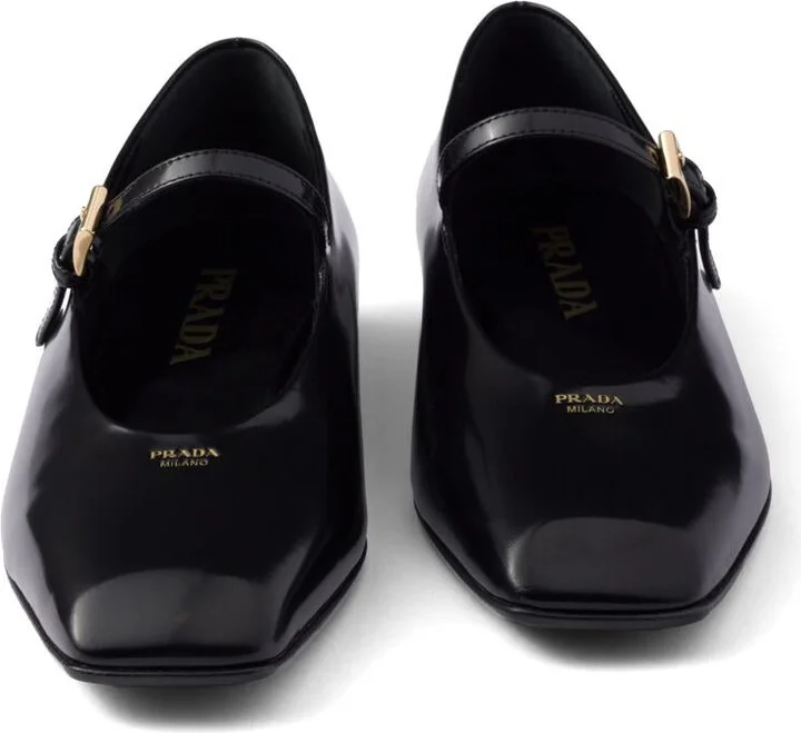 Prada Mary Jane Ballerina Shoes - Image 5