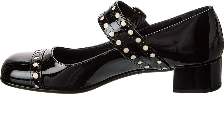 Prada Mary Jane Patent Pump - Image 2