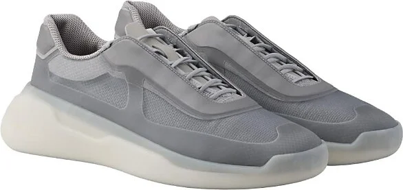 Prada Men's America's Cup Re-Nylon and Bike Fabric Sneakers