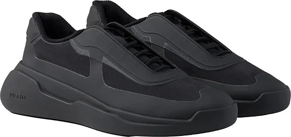 Prada Men's America's Cup Re-Nylon and Bike Fabric Sneakers