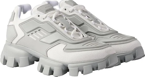 Prada Men's Cloudbust Thunder Knit Fabric Sneakers
