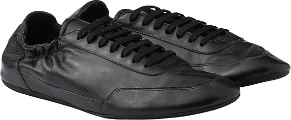 Prada Men's Collapse Leather Sneakers