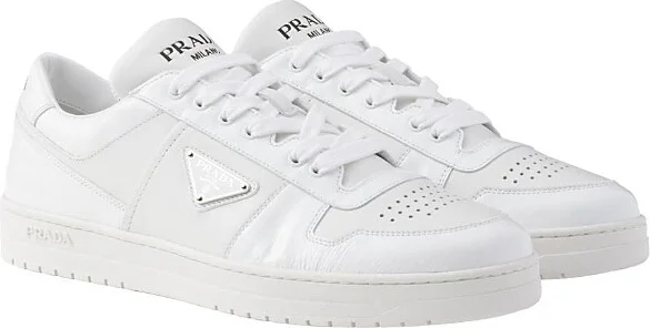Prada Men's Downtown Leather Sneakers