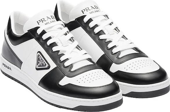 Prada Men's Downtown Leather Sneakers