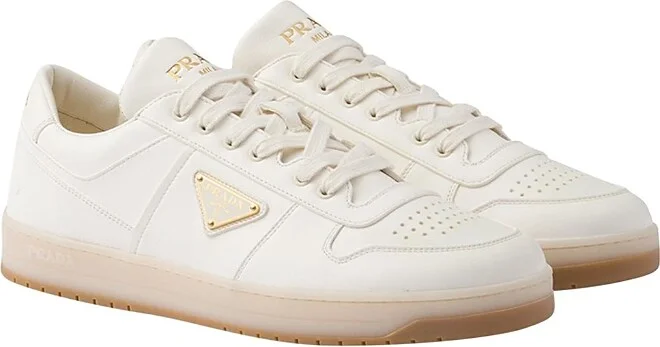 Prada Men's Downtown Nappa Leather Sneakers