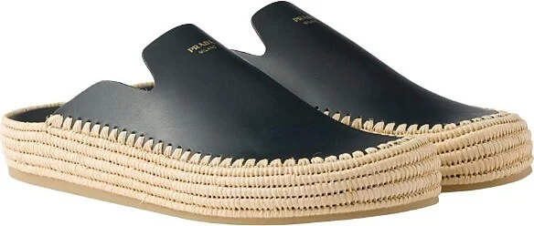 Prada Men's Leather Mules