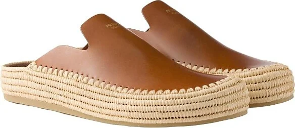 Prada Men's Leather Mules