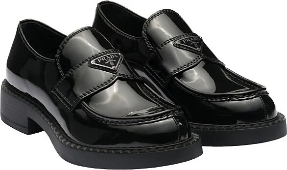Prada Men's Patent Leather Loafers
