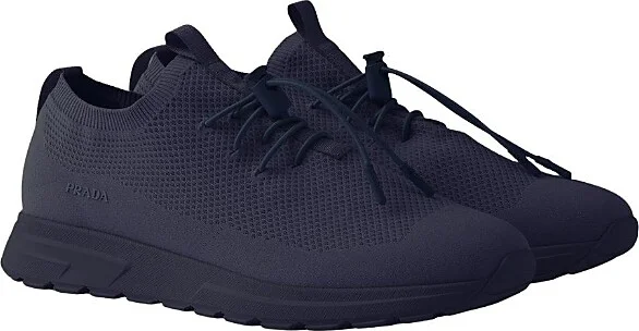 Prada Men's Prax Stretch Knit Sneakers