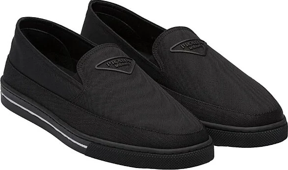 Prada Men's Re-Nylon Slip-On Sneakers