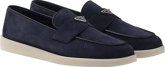 Prada Men's Suede Loafers