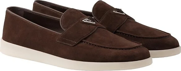 Prada Men's Suede Loafers