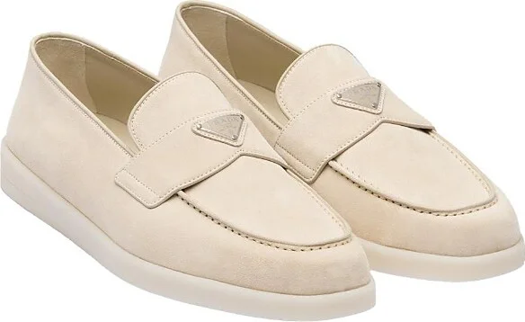 Prada Men's Suede Loafers