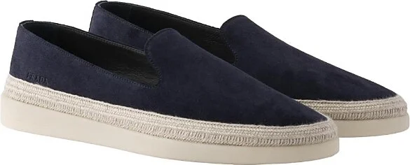 Prada Men's Suede Loafers