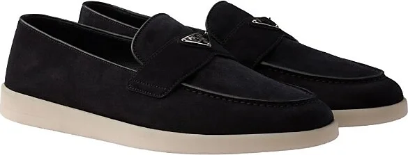 Prada Men's Suede Loafers
