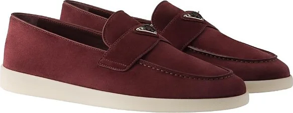 Prada Men's Suede Loafers