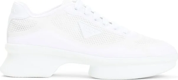 Prada Mesh Platform Sneakers