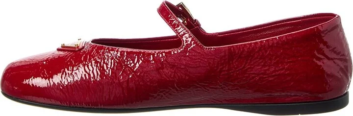 Prada Naplak Patent Flat - Image 2