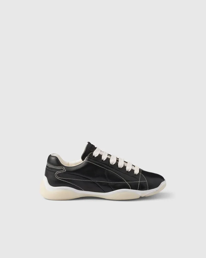 Prada Nappa Leather Sneakers